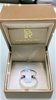Anillo Roberta Piscettaro Gioielleria Mujer in Oro blanco Diamante 0.08 Ct ANSOL008 - ANSOL008